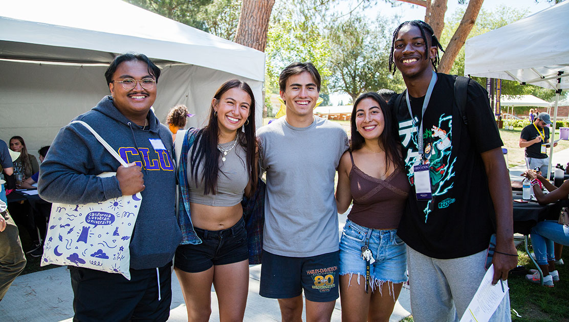 Group of students outside