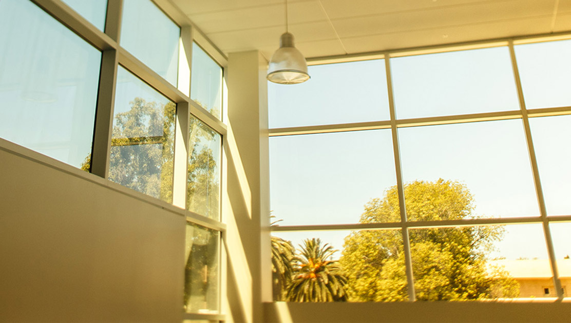 Interior of institute building