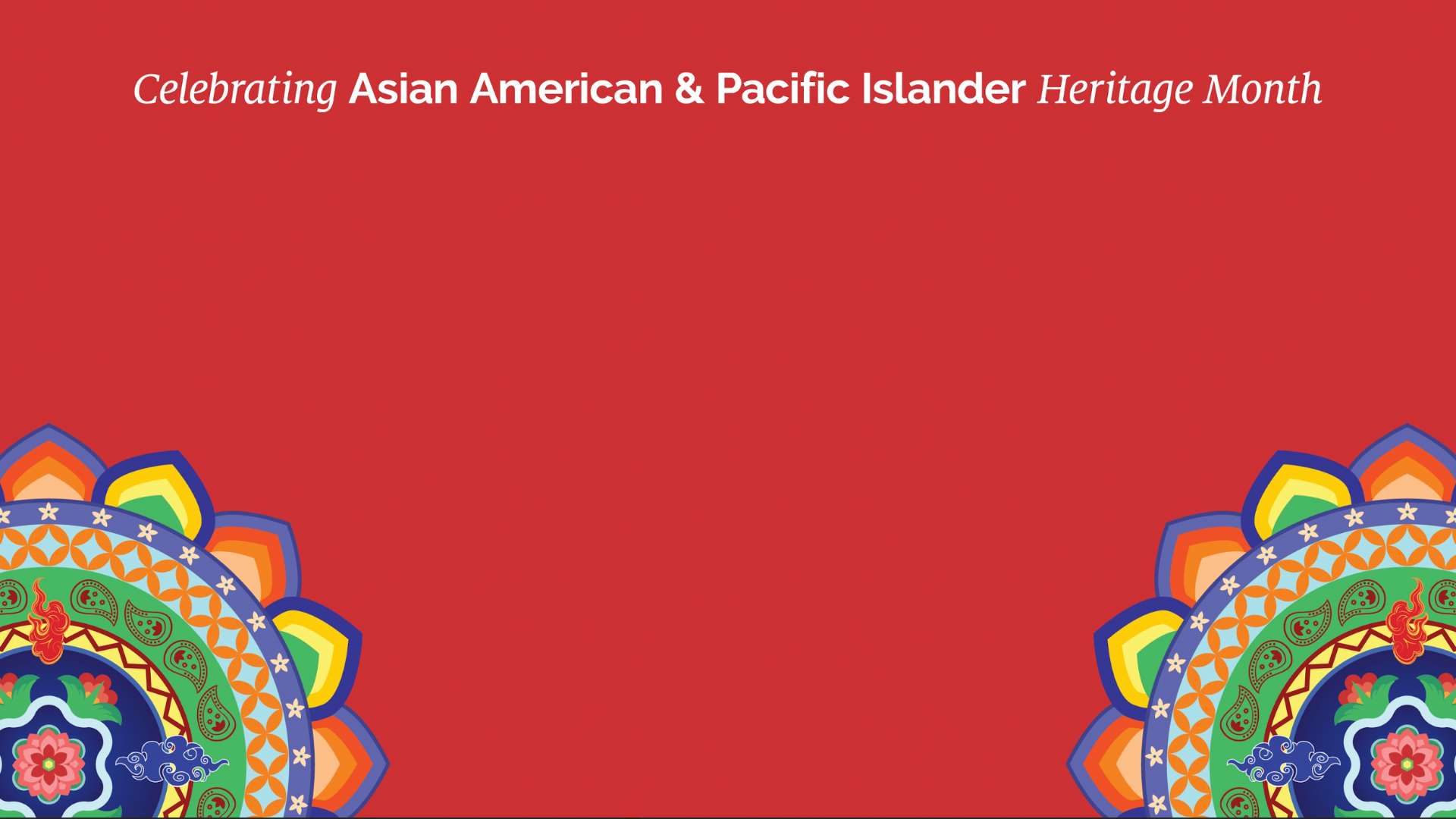 AAPI Heritage Month Zoom