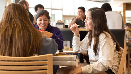 Inside Ullman Commons