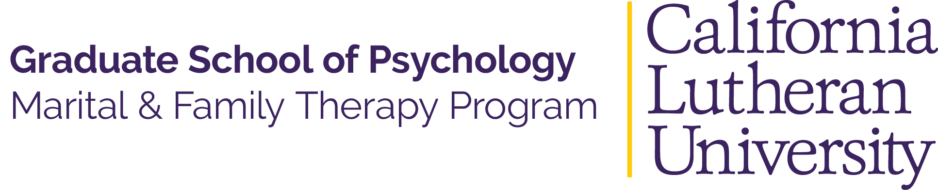California Lutheran University / Graduate School of Psychology / Marriage and Family Therapy