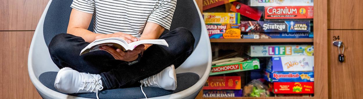 Board games in Student Union