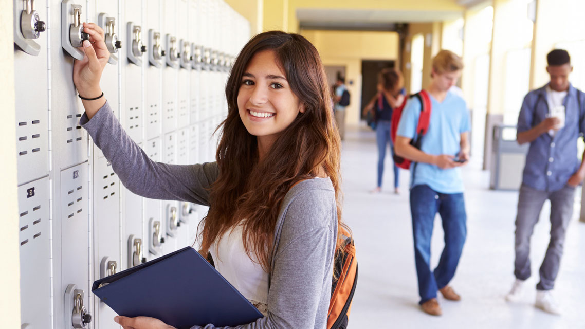 High school students